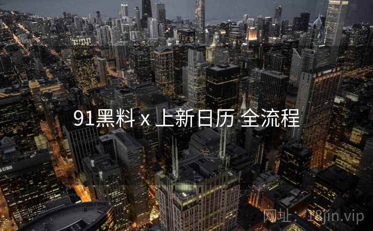 91黑料 x 上新日历 全流程