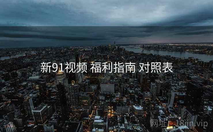 新91视频 福利指南 对照表
