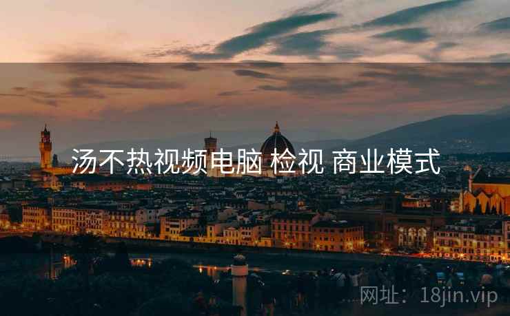 汤不热视频电脑 检视 商业模式
