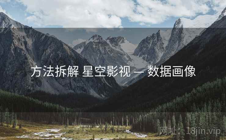 方法拆解 星空影视 — 数据画像