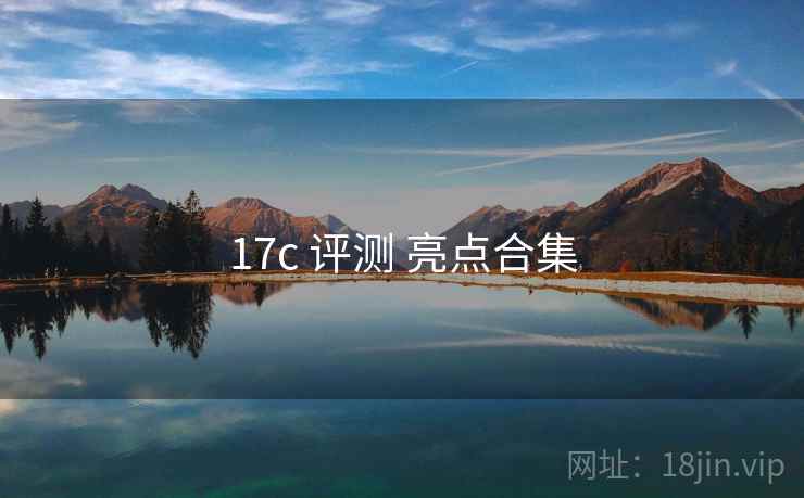 17c 评测 亮点合集