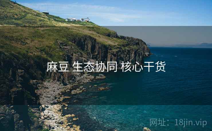 麻豆 生态协同 核心干货